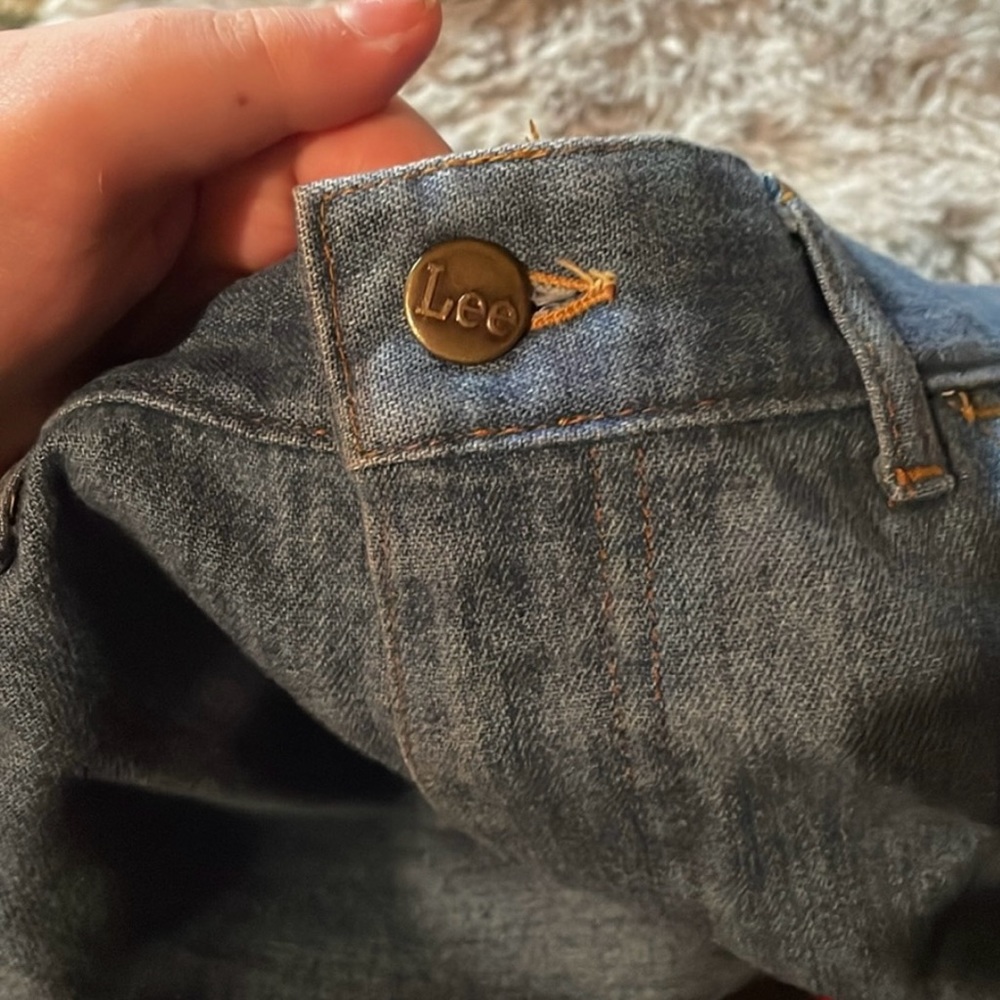70s Vintage Distressed Jeans By Lee - image 2